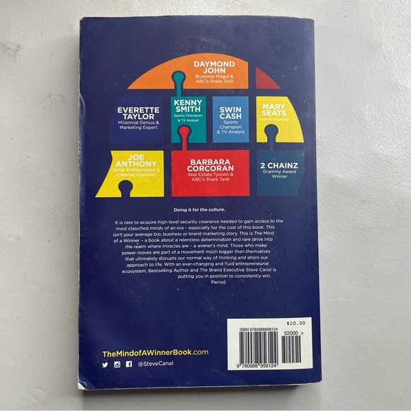 The Mind of a Winner Book by Steve Canal - Picture 4 of 5